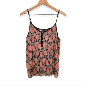 Anthropologie Maeve Floral Sleeveless Blouse Size Small